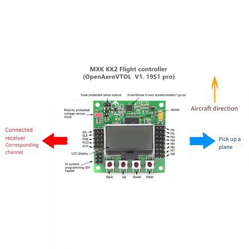 B05C-KK 2.1.5 – плата управлен – обзор и цена Drone Racing Flight Controller