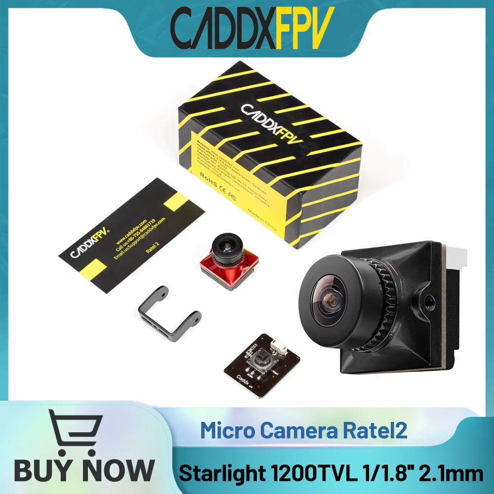 CADDX Micro FPV камера Ratel 2 – обзор и цена Drone Racing Camera